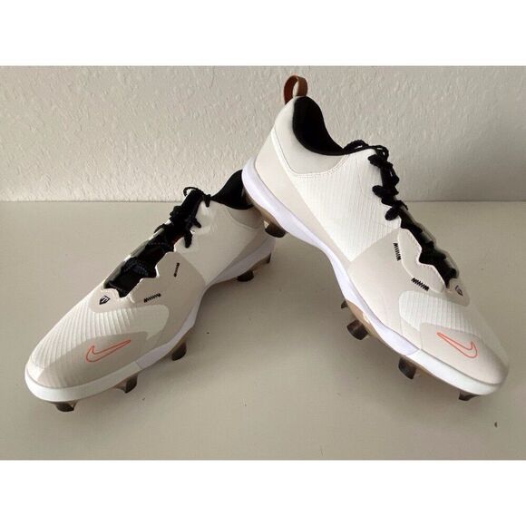 Men’s Sz 14 Nike Force Trout 9 Pro MCS Baseball Cleats Summit White FZ8644-100 - Picture 1 of 10